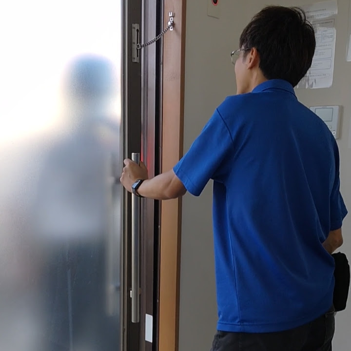 不審者対応訓練①